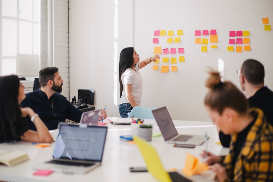 Reunião de consultoria e planejamento de tecnologia